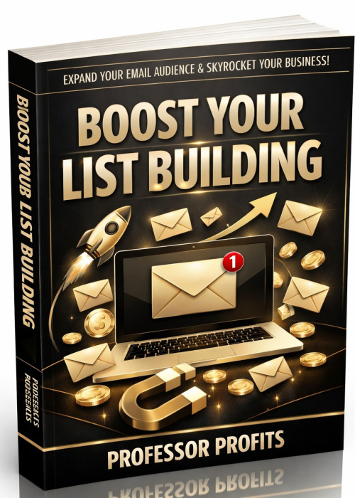 BOOST YOUR LIST BUILDING FAST